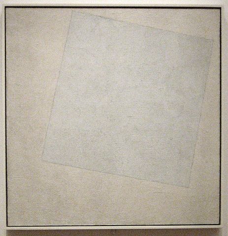 Kazimir Malevich - Carré blanc sur fond blanc
