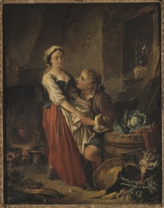 tableau la belle cuisiniere François Boucher