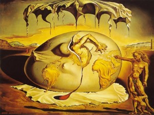 Dali oeuf tableau