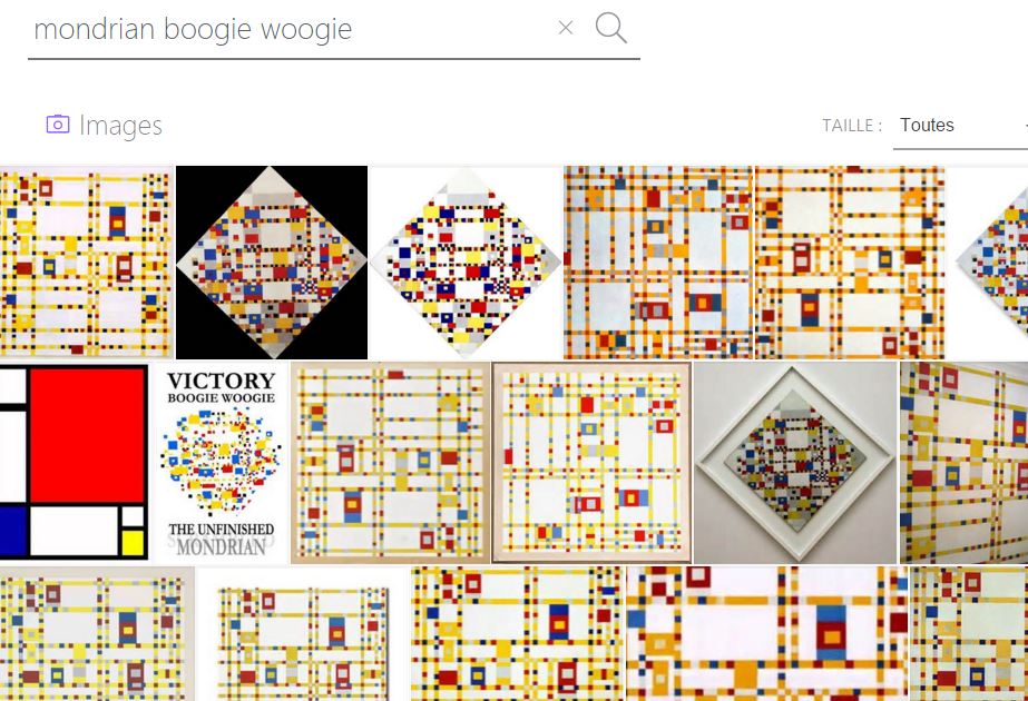 mondrian image boogie woogie