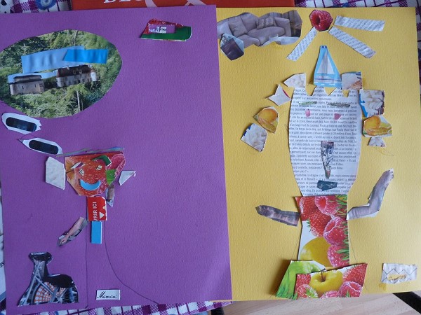 arcimboldo activité enfant decoupage