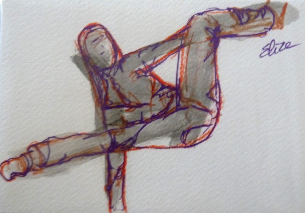 danse dessin danseuse esquisse elize pigmentropie elize hip-hop