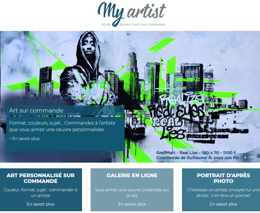 myartist art commande personnalise oeuvre