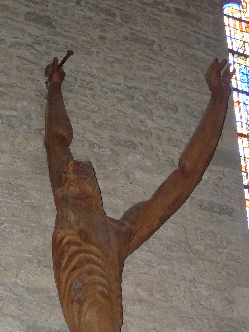 zadkine christ tête buste caylus