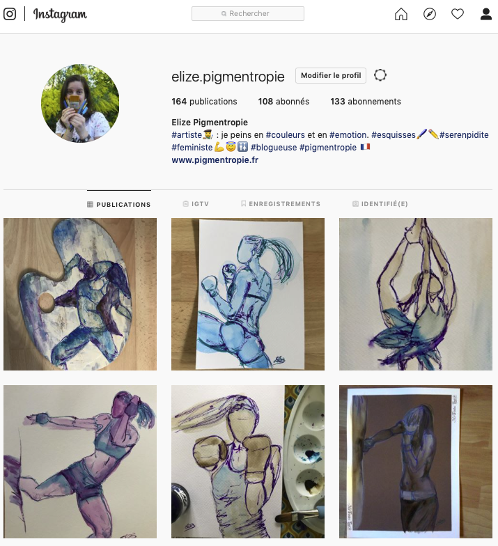 instagram Elize PiGMENTROPiE 