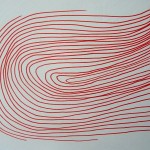 Lignes d'emprunes Elize rouge