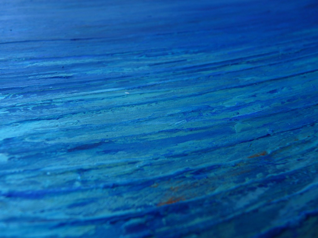 bleu acrylique elize détail relief