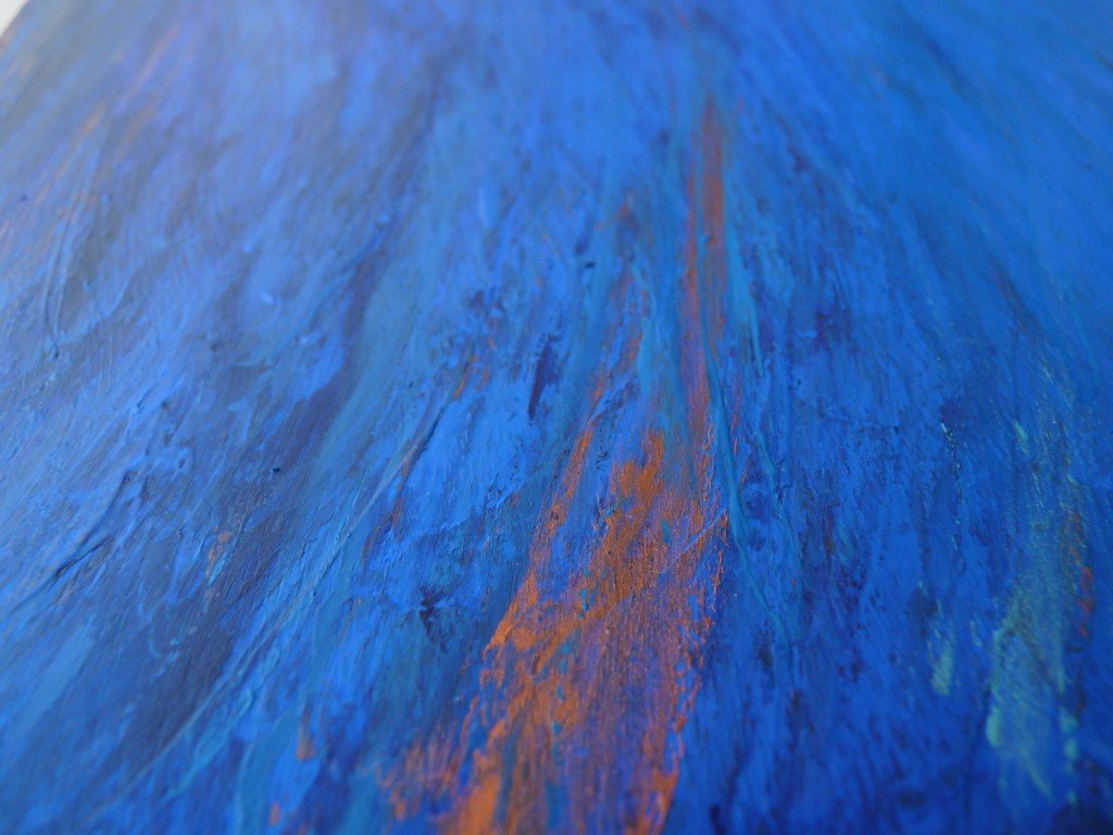bleu acrylique elize détail relief