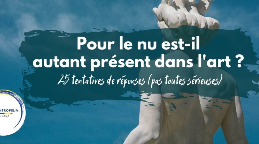 pourquoi le nu dans l'art