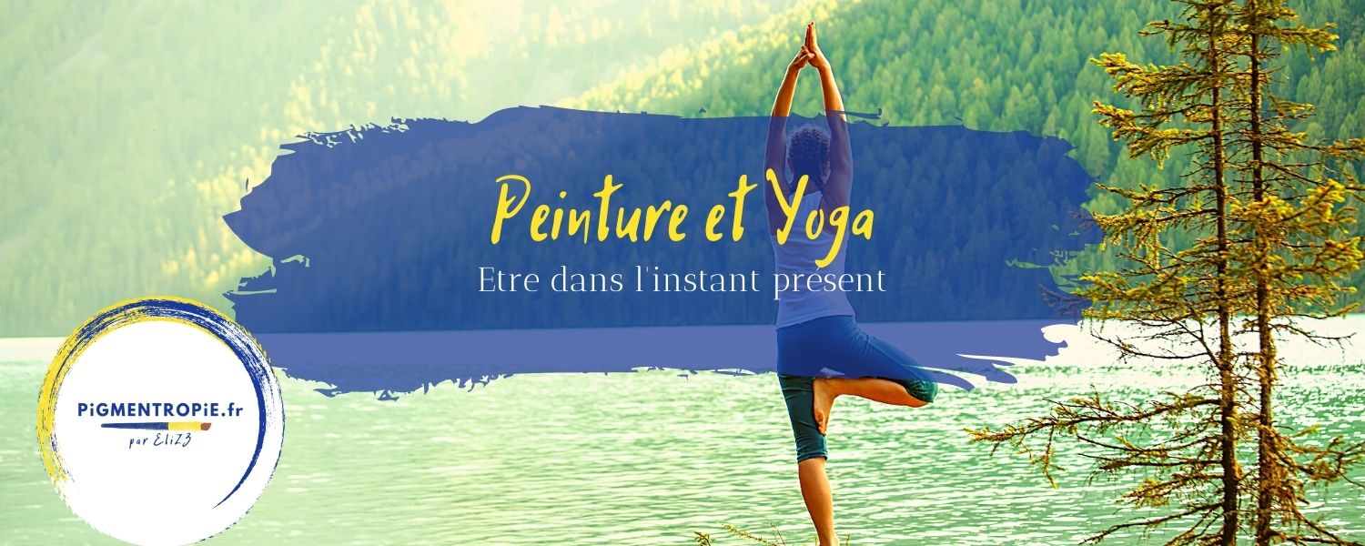 yoga et dessin être dans l'instant présent pigmentropie