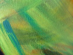 elize couleurs abstrait peinture vert