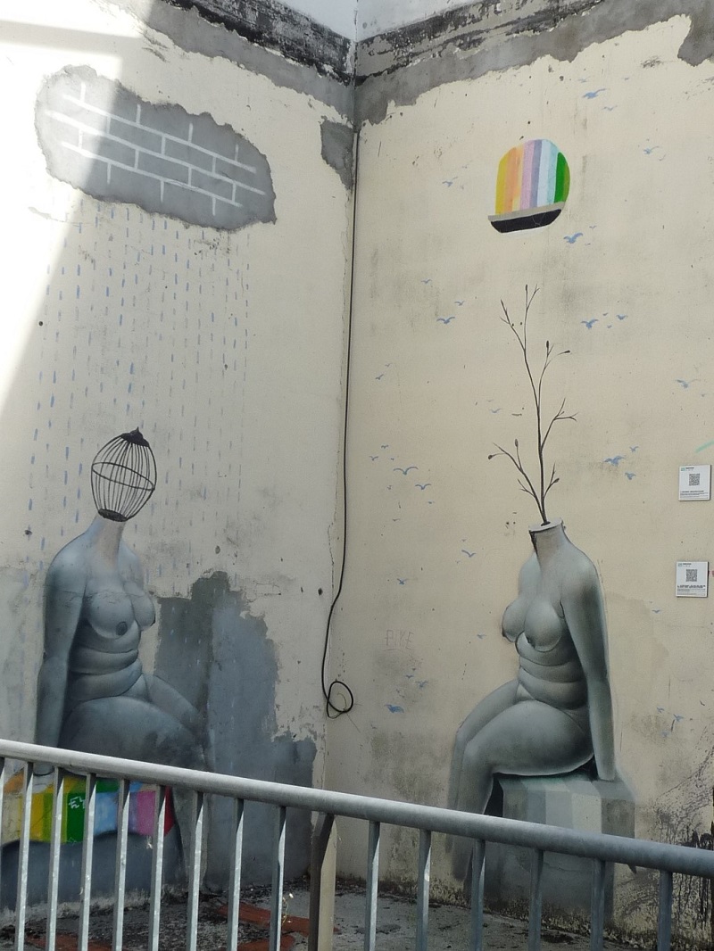 okuda street art pessac bellegrave