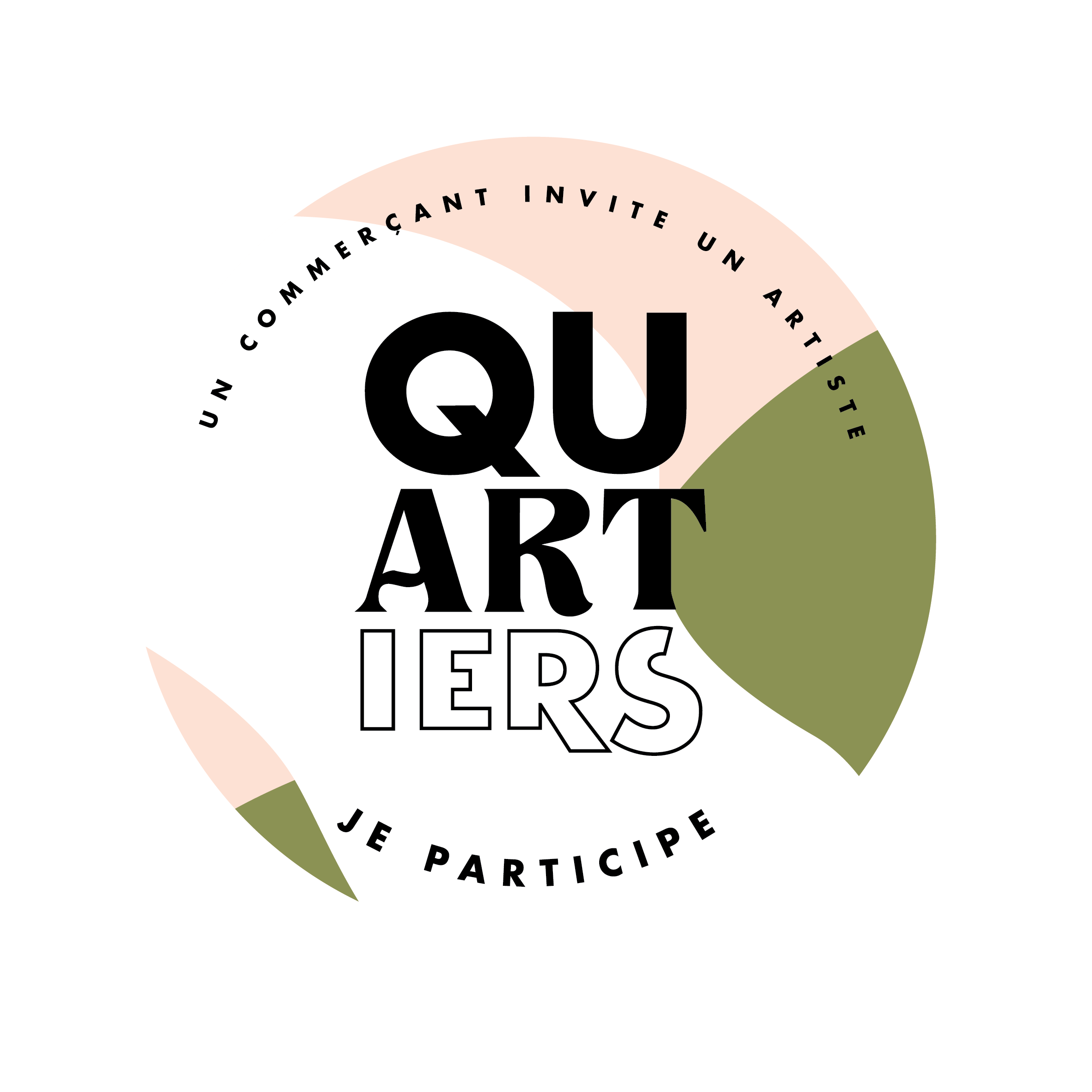 ronde des quartiers bordeaux je participe à l'évenement un commercant invite un artiste 2020 pigmentropie