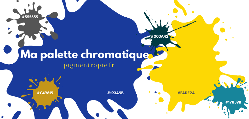 palette chromatique pour pigmentopie