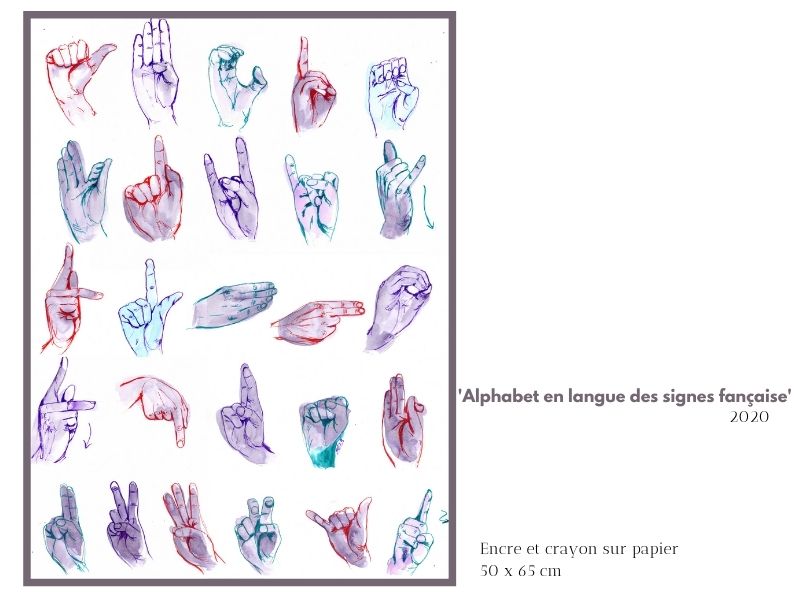 abécédaire langue des signes française dessin elize pigmentropie