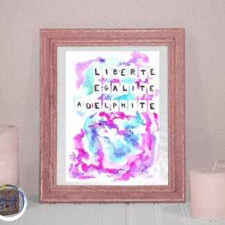 adelphité cadre aquarelle