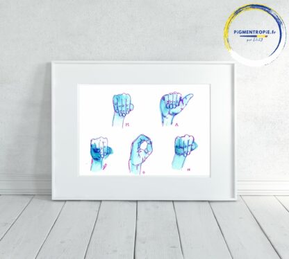 manon en lsf dessin personnalisé