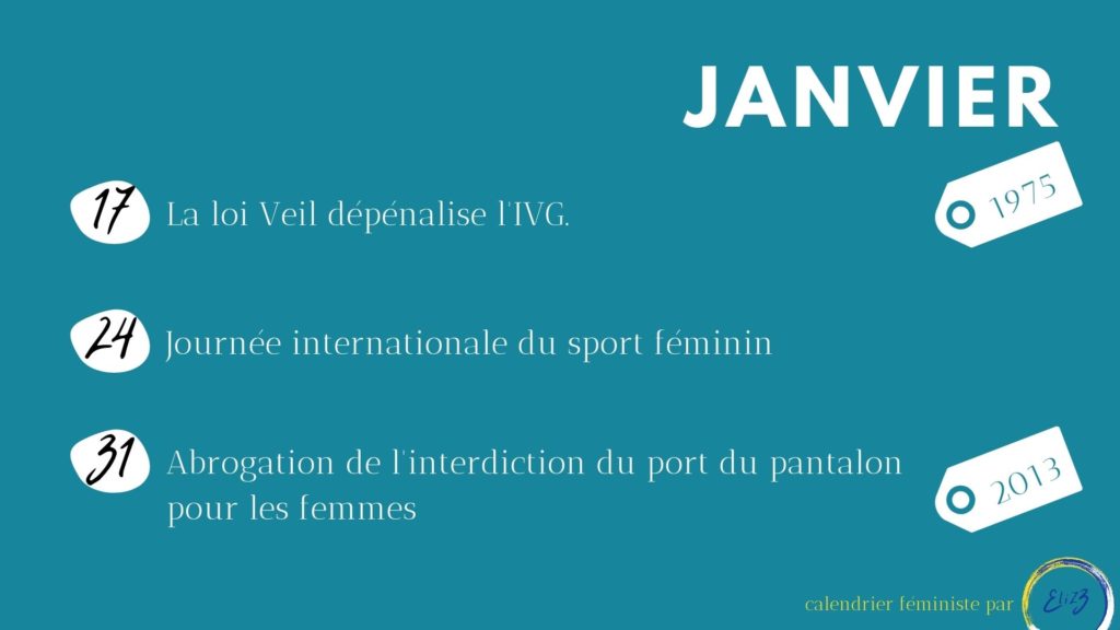janvier féministe ivg loi
