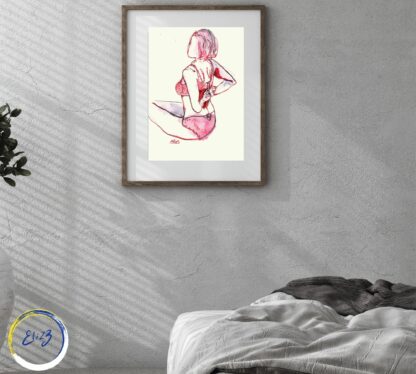 femme intimité boudoir art pigmentropie