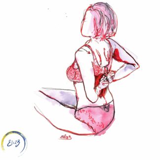 dégrafée intimité femme