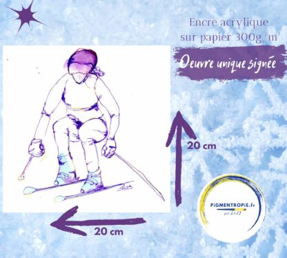ski au féminin dimension art