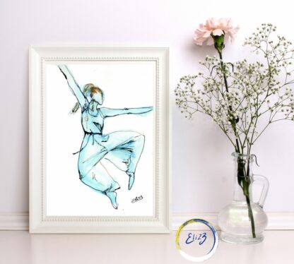 cadre moderne danse