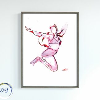 art féministe saut body positive