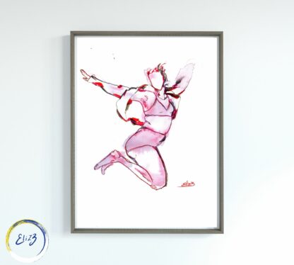 art féministe saut body positive