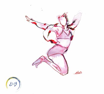 art féministe saut libre