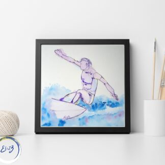 surf cadre décoration moderne
