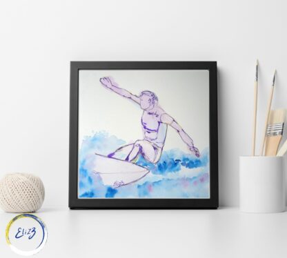 surf cadre décoration moderne