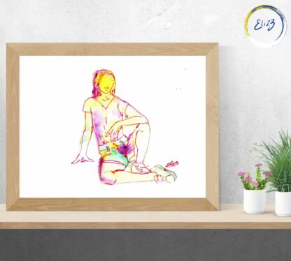portrait d'une jeune femme