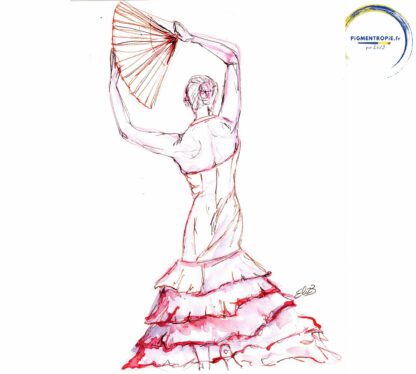 danseuse de flamenco