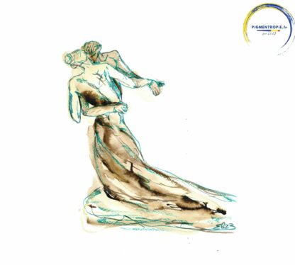 couple dessin valse claudel