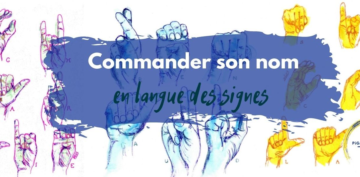 nom en langue des signes prénom personnalisé