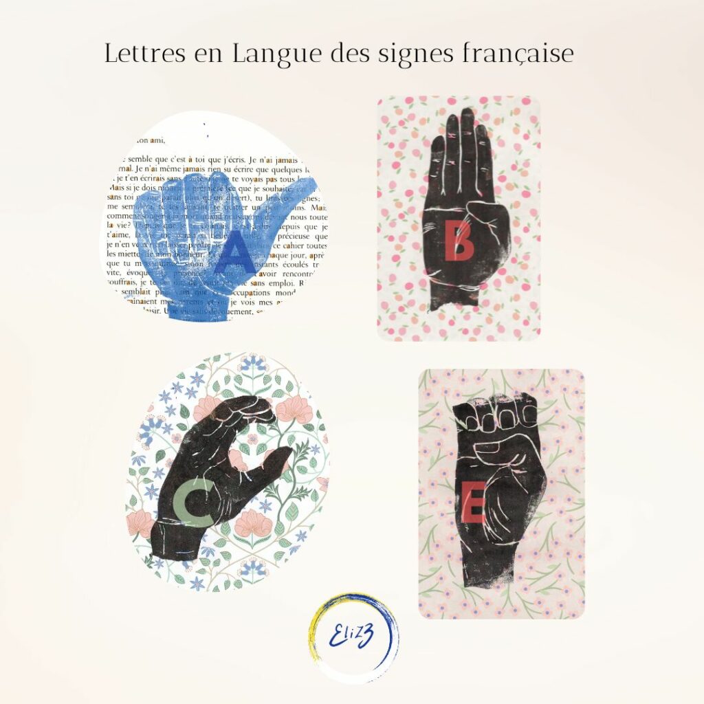 lettres en langue des signes française pour une communication inclusive