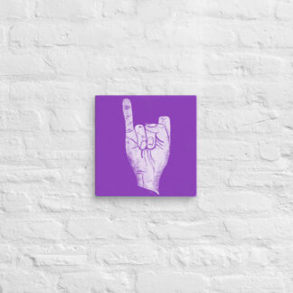 Lettre I en langue des signes