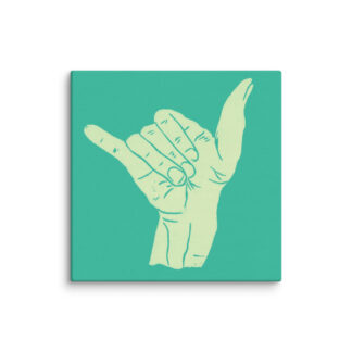 Tableau Shaka – lettre J ou W en LSF